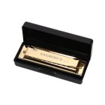 Puzzle d'harmonica a 10 trous, instrument de musique, pour dbutant, enseignement, cadeau, noyau de cuivre, ...