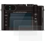 Q (type116) lot de 3 films protecteurs d'cran pour appareil photo leica q (type116) - verre tremp ultra ...