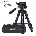 Q100 - mini appareil photo portable de voyage professionnel, trépied en aluminium et tête panoramique ... Q100 - mini appareil photo portable de voyage professionnel, trépied en aluminium et tête panoramique ...