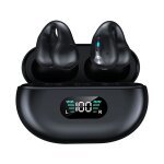 Q80 tws casques bluetooth sans fil conduction osseuse ecouteur clip d'oreille sur l'oreille boucle d'oreille ...