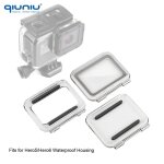 Qiuniu kit porte arri�re 3 en 1 transparent standard �tanche squelette tactile porte arri�re pour gopro ...