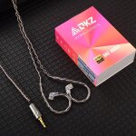 Qkz - cble de mise  jour pour couteurs rack, connecteur qdc, casque filaire, prise jack 3. 5mm, zxn, ...