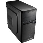 Qs182, botier pc atx mini - tour, ventilateur arrire 8cm, usb 3. 0, noir
