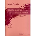 Quatre câpres et douze huiîtres pour batterie et piano Quatre câpres et douze huiîtres pour batterie et piano