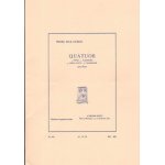 Quatuor pour 4 fl�tes (f�tes - passepied - complainte - tambourin)