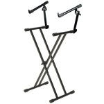 Quiklok t 22 stand double clavier