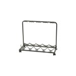 Quiklok gs450 - stand pour 5 guitares avec roulettes - noir
