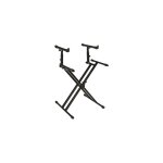 Quiklok ql742 - stand clavier x double pro avec deux niveaux - large Quiklok ql742 - stand clavier x double pro avec deux niveaux - large