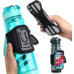 Qxer - 2 en 1 sac pour bouteille d'eau - unique avec support de tlphone intelligent  360 , amovible ...