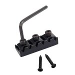 Raccords en laiton de 42 mm, pièce de guitare, sillet de chevalet de guitare, sillet de blocage de corde ... Raccords en laiton de 42 mm, pièce de guitare, sillet de chevalet de guitare, sillet de blocage de corde ...