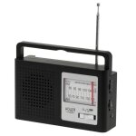 Radio - adler - ad 1909 - am / fm - portable - antenne tlescopique - alimentation secteur / batterie ...