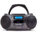 Radio - cassette aiwa bbtc550bk 6w noir