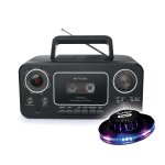 Radio cassette cd m - 182 - rdc - affichage led - fonction rp. totale ou partielle - lecteur cd - antenne ...