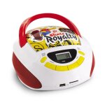 Radio cd bart skate royalty - the simpsons - jaune et blanc