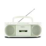 Radio cd k7 - medion - fm - 2x3w rms - vert