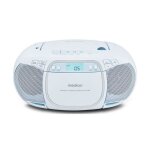 Radio cd - medion - fm - 2x2, 2w rms - bleu