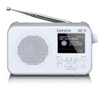 Radio dab + / fm avec bluetooth pdr - 036wh blanc - gris
