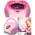 Radio fm st�r�o portable lecteur cd / mp3 / usb / bluetooth