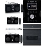 Radio internet dab + / fm wifi avec télécommande bluetooth 4. 2 et batterie rechargeable Radio internet dab + / fm wifi avec télécommande bluetooth 4. 2 et batterie rechargeable