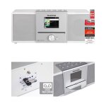 Radio internet wifi lecteur cd s32i radio multifonctionnelle dab + fm internet bluetooth wood look ecran ...