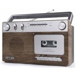 Radio muse cassette portable m - 152 ws fm avec enregistreur marron
