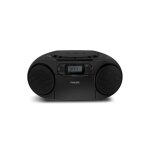 Radio philips taz2500 avec lecteur cd multisource fm / dab + / dab noir