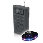 Radio pocket m - 03 - r - afficheur lcd - radio pll fm - radio - réveil - haut - parleur intégré + lumière ... Radio pocket m - 03 - r - afficheur lcd - radio pll fm - radio - réveil - haut - parleur intégré + lumière ...