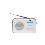 Radio portable dab + / dab / fm, double alarme, cran lcd, batterie rechargeable de 2000mah luminosit ...