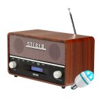 Radio portable denver dab - 3, 10w rms - dab + , fm, minuterie et alarme, bluetooth, fonctionne sur 230v ... Radio portable denver dab - 3, 10w rms - dab + , fm, minuterie et alarme, bluetooth, fonctionne sur 230v ...