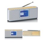Radio portable fm / dab + bluetooth 5. 0 portable - rechargeable �cran couleur 2, 4