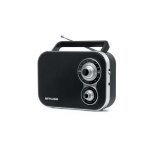 Radio portable muse m - 051 - r - coloris noir - antenne fm pivotante - volume marche / arrt rglage ...