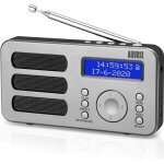 Radio portable rechargeable fm dab plus - august mb225 - poste radio numrique digital portative avec ...
