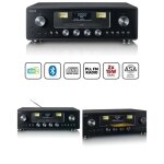 Radio pro dab + / fm avec lecteur cd, usb, bluetooth� et fonction asa - r�veil