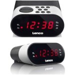 Radio - r�veil blanc fm pll avec affichage led - radio r�veil double alarme