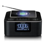 Radio - réveil dab + / fm avec fonction bluetoothâ® et chargeur sans fil cr - 650bk noir Radio - réveil dab + / fm avec fonction bluetoothâ® et chargeur sans fil cr - 650bk noir