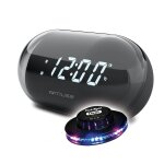 Radio reveil double alarme muse m - 15 - gl - radio pll avec 20 stations fm prrgles - double alarme ...