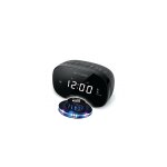 Radio reveil double alarme muse m - 155 - cr - afficheur blanc - radio pll fm - double alarme - jeu de ...
