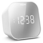 Radio réveil ecran finition miroir - tar4406 / 12 - blanc philips Radio réveil ecran finition miroir - tar4406 / 12 - blanc philips