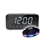 Radio reveil usb charging m - 192 - cr - afficheur blanc extra large - radio pll fm - double alarme, ...