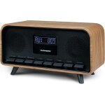 Radio - rveil vintage et enceinte bluetooth, radio fm, port usb de charge, aux, design bois elgant, ...