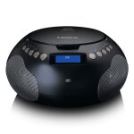 Radio stro portable dab + / fm avec bluetooth scd - 341bk noir