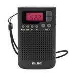 Radio transistor elbe am / fm noir