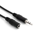 Rallonge audio stéréo 3, 5 mm mâle à femelle pour haut - parleurs, écouteurs, mobile, tablette, mp3, ... Rallonge audio stéréo 3, 5 mm mâle à femelle pour haut - parleurs, écouteurs, mobile, tablette, mp3, ...