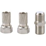 Pour rallonger les cables satellites doubles wf65, le kit contient 4 connecteurs de type f et 2 coupleurs ... Pour rallonger les cables satellites doubles wf65, le kit contient 4 connecteurs de type f et 2 coupleurs ...
