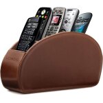 Range tlcommandes a 5 compartiments - dvd, blu - ray, tv, chane hi - fi, roku ou apple tv - cuir avec ...