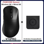 Rapoo - souris de jeu sans fil vrack vt3 series 8k, légère, 8khz, taux per ing, capteur optique ultime ... Rapoo - souris de jeu sans fil vrack vt3 series 8k, légère, 8khz, taux per ing, capteur optique ultime ...