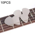 Raquettes de guitare en acier inoxydable - 10pcs thumb finger picks par