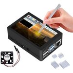 Raspberry pi 4 ecran tactile avec botier, raspberry pi 3. 5 pouces ecran tactile avec raspberry pi dissipateu ...