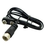 Rcepteur d'alignement avec accessoires de compteur dtecteur de signal tv satellite numrique