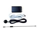 Rcepteur de bande d'aviation simple de 10khz  1ghz sdr, hf am fm ssb cw avec botier mtallique avec ...